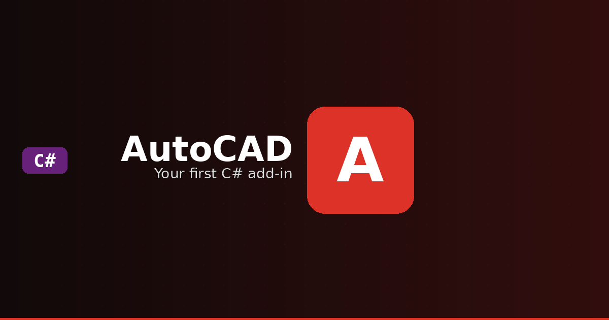 Je eerste AutoCAD C# add-in bouwen: stap voor stap